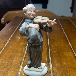 Vintage Musical Monk Lefton China - missing the bow on his violin